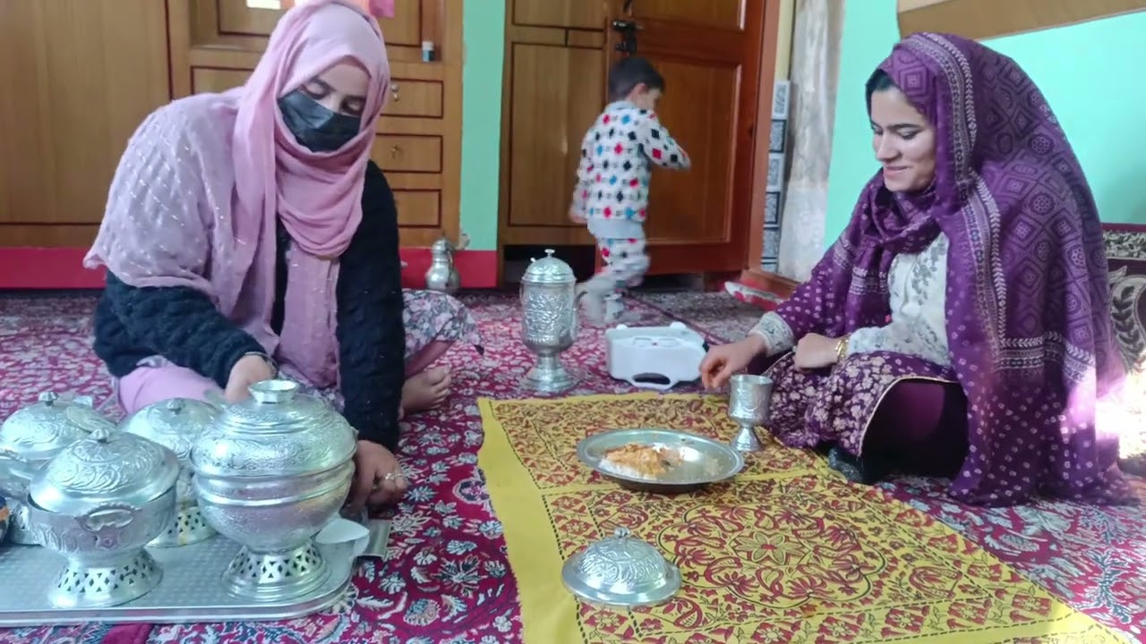 Srinagar Se Guest K Liye Special Intezaam | Shadi Ki Dawat | Khoob Variety Banaye