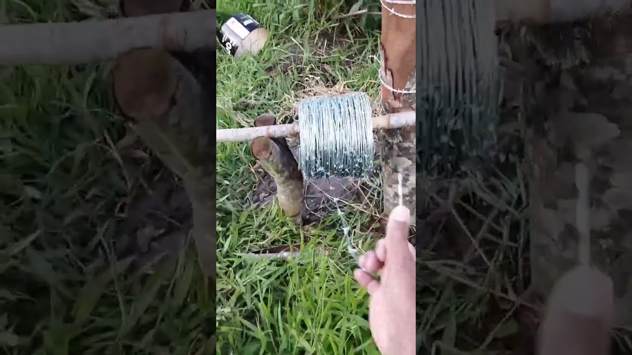 COMO DESENROLAR ARAME FARPADO BEM F&Aacute;CIL!!