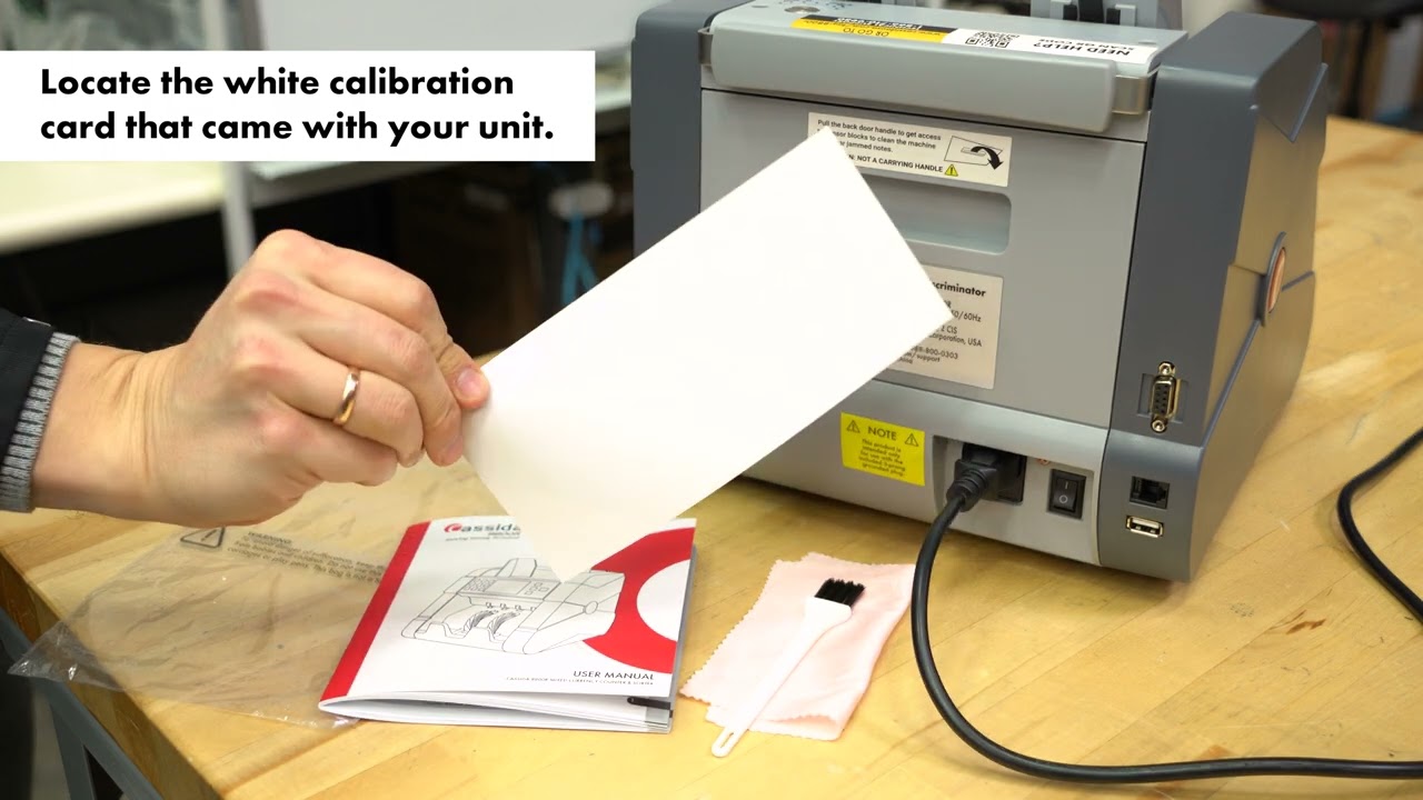Maximize Your Cassida 8800R's Performance: Easy Calibration Guide  | Cassida Corporation