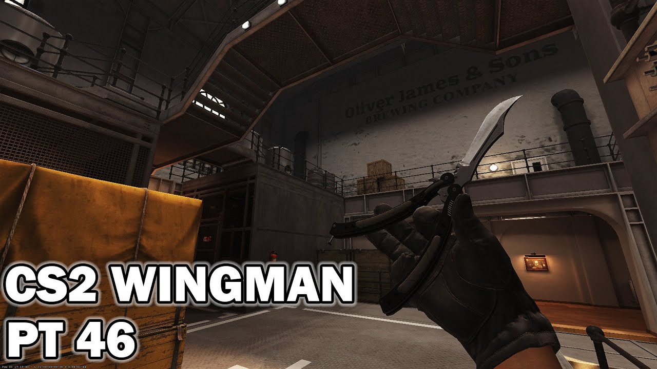 CS2 Wingman To GLOBAL ELITE #46 (Brewery) Full Gameplay)
