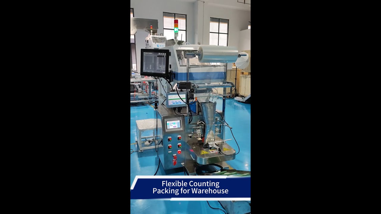 Fully Automatic Counting, Packaging & Printing | Flexible Bag Length & Quantity based on Work order
