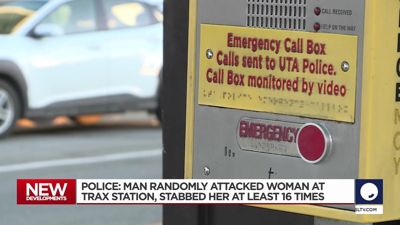 Police Say Man Randomly Attacked, Stabbed Woman 16 Times At TRAX Station