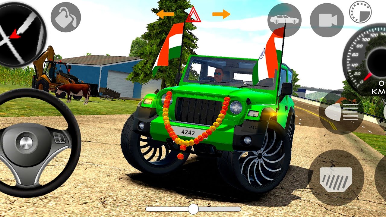 Modified Mahindra Thar Car Games: Indian Cars (Gadi Wala Game) - Car Game Android Gameplay 2026