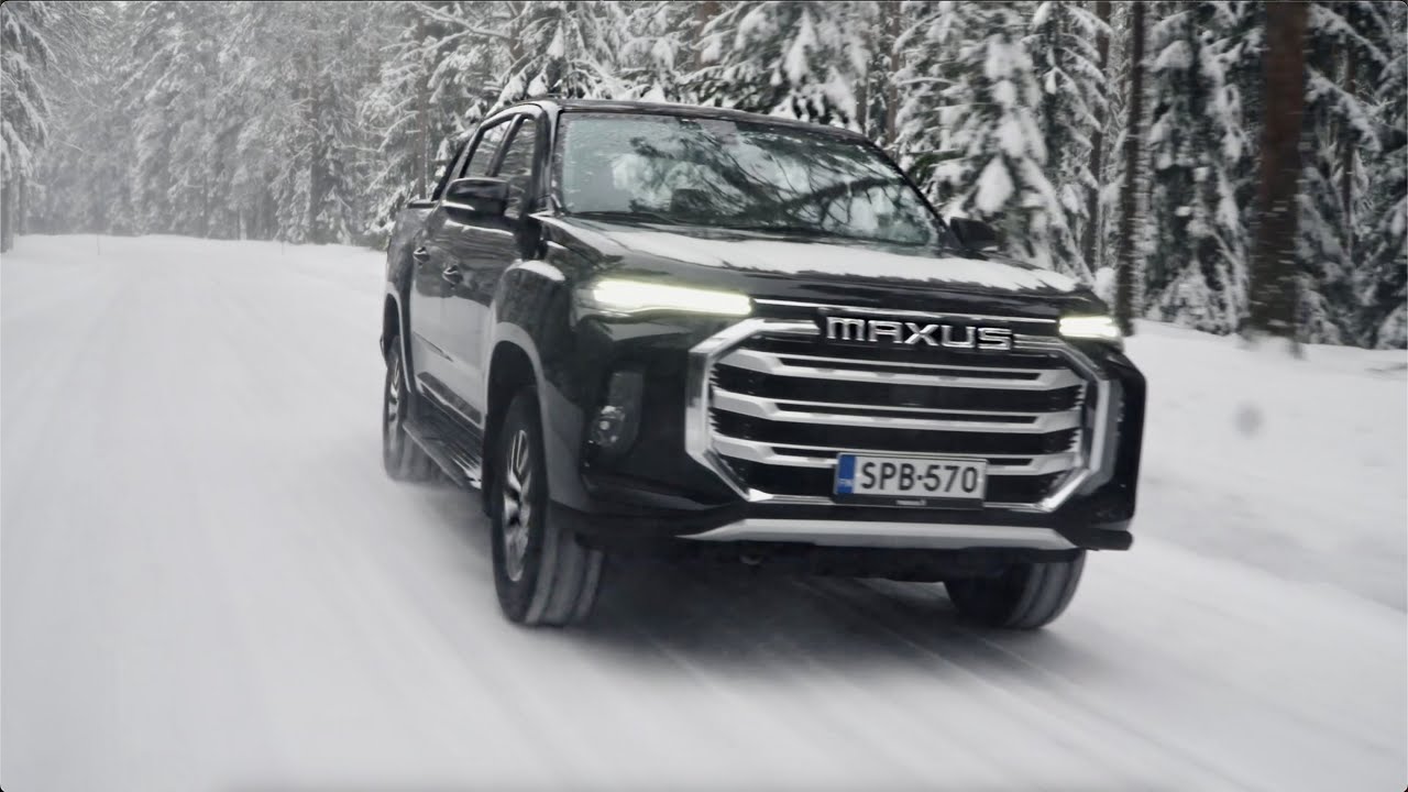 Markku Alén & Maxus T90 sähköinen avolava (Teknavi 2023)