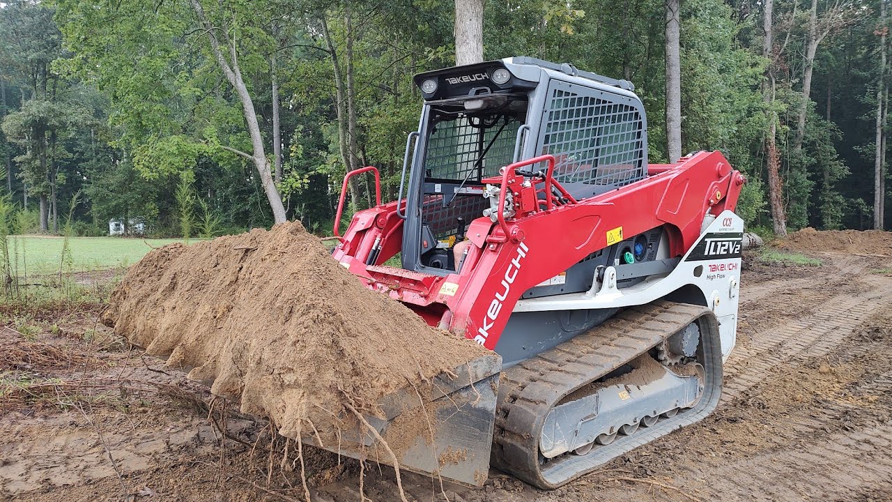 New Skid Steer And Finishing Up A Project