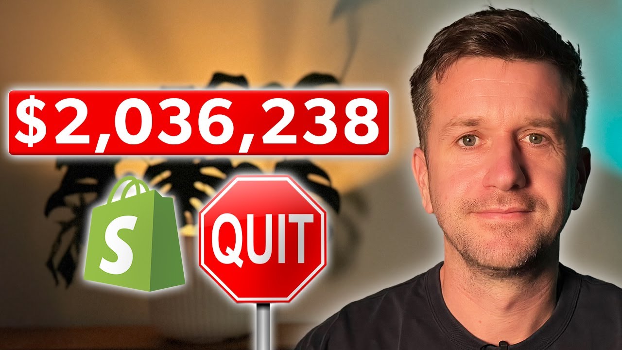 I Made Millions With Shopify... And Then Quit