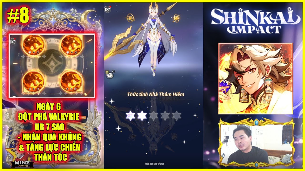 🔥 SHINKAI IMPACT #8: NG&Agrave;Y 6 ĐỘT PH&Aacute; VALKYRIE UR 7 SAO - NHẬN QU&Agrave; KHỦNG & TĂNG LỰC CHIẾN THẦN TỐC 💥