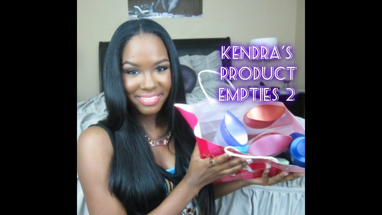 Kendra's  Empties #2- Products I've Used Up