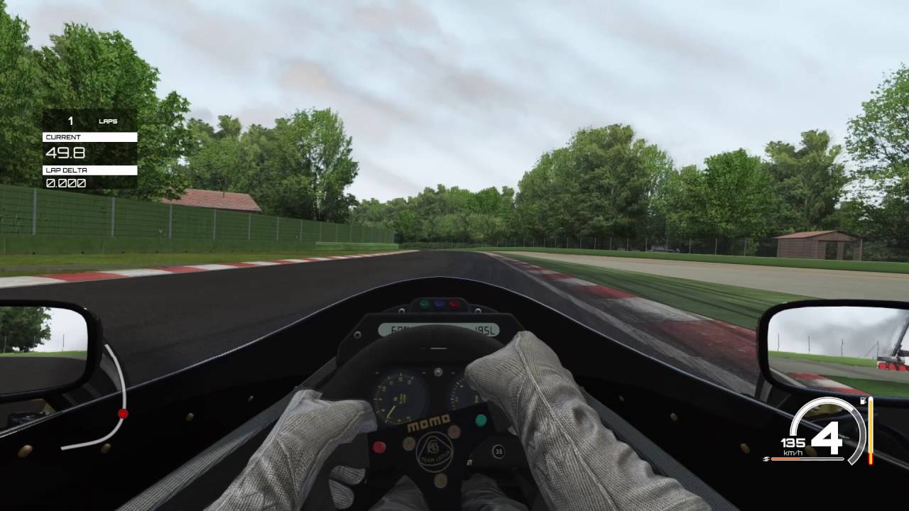 Assetto Corsa (PS4) - Lotus 98T Gameplay @ Imola [1080P 60FPS] Ayrton Senna Special
