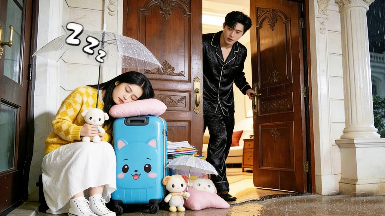 Hujan, gadis ditinggal pacar tidur di depan pintu CEO- Dia Malah Bawa Pulang&Manja Gila-gilaan!