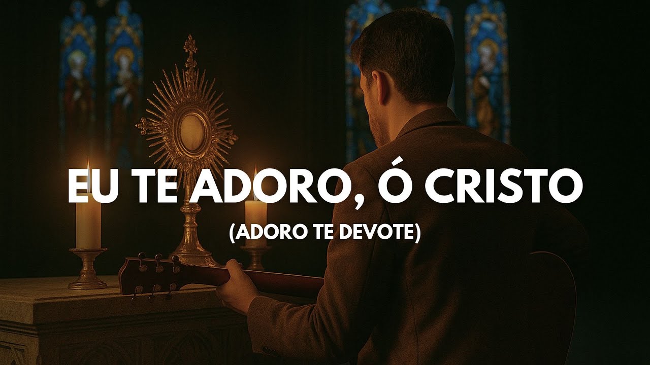 Eu te adoro, ó Cristo (Adoro te devote) | Voz, Violão e Cifras