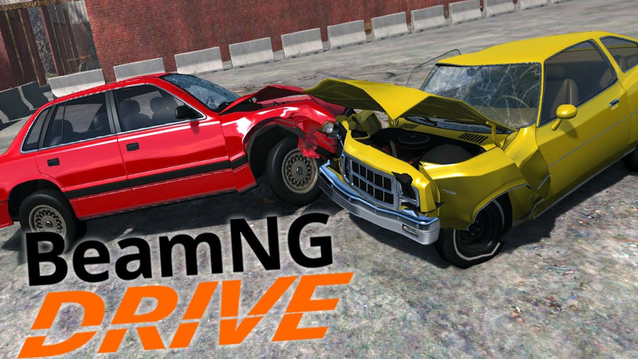 BeamNG.Drive  -  Scenarios - Demolition Derby / Jump Derby (Car Crashes & More!)