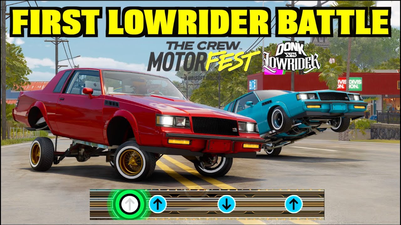 The Crew Motorfest GoPro - DONK vs LOWRIDER First BATTLE On HARDEST Difficulty