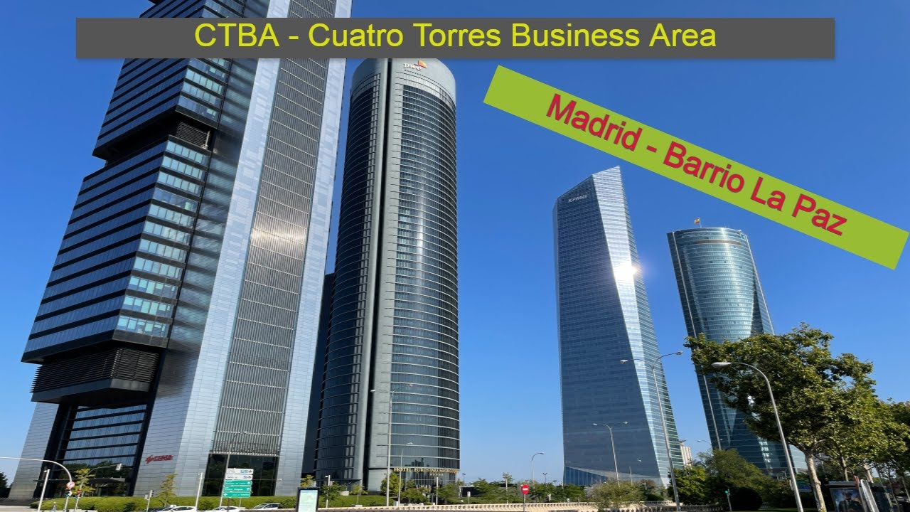 Paseando por Madrid: Area de Negocios Cuatro Torres (CTBA)