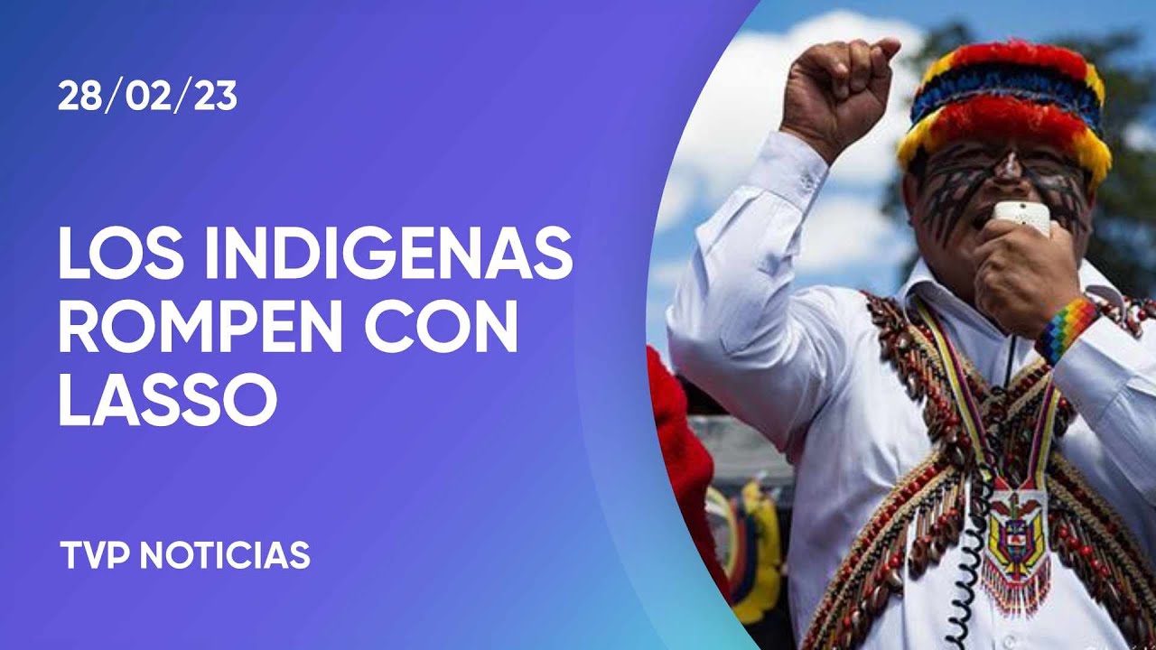 El movimiento indígena rompe con el gobieno de Ecuador y pide la renuncia de Lasso