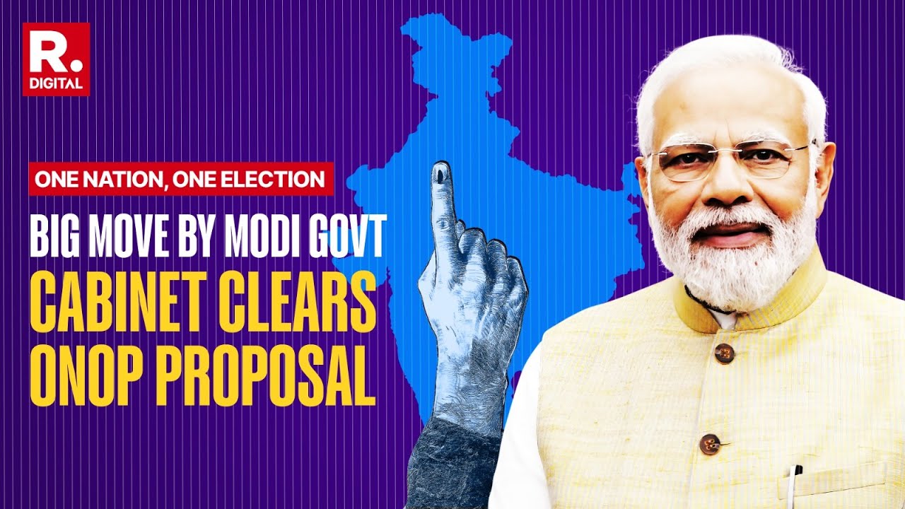 One Nation One Election To Be Reality Soon, Centre Clears Bill... Big Move By Modi Govt