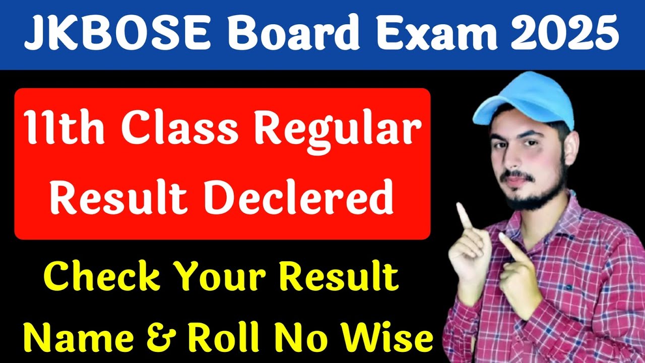 Jkbose Class 11th Result Declered | Check Your Result Name & Roll No Wise | Gazette Pdf | Check Now