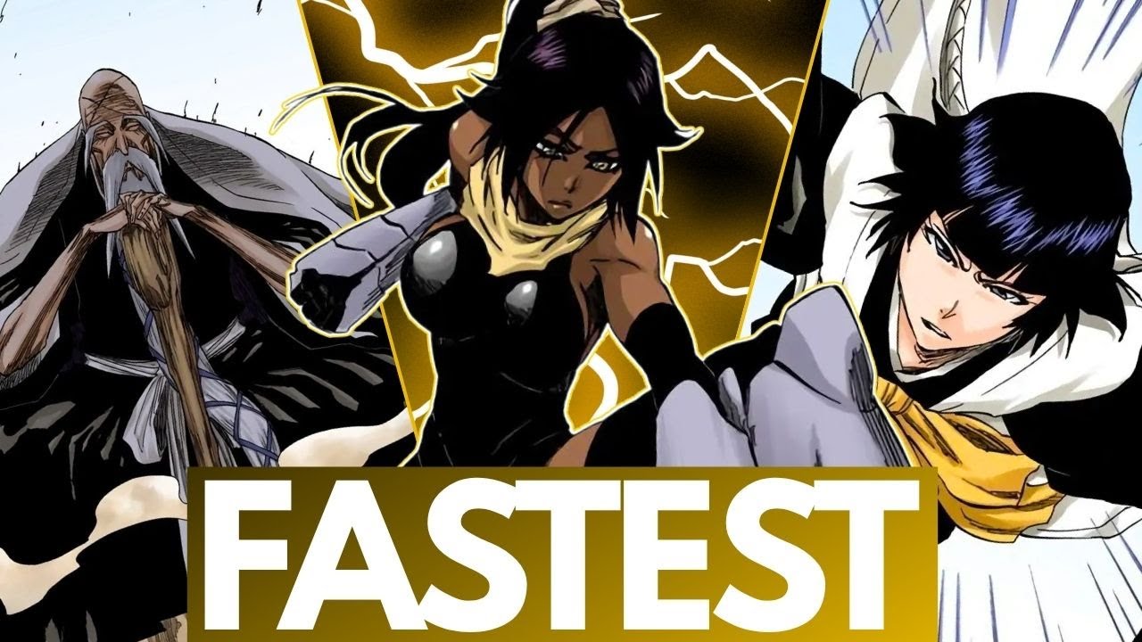 Ranking the 10 GREATEST SHUNPO MASTERS in Bleach! Who are the FASTEST Shinigami?