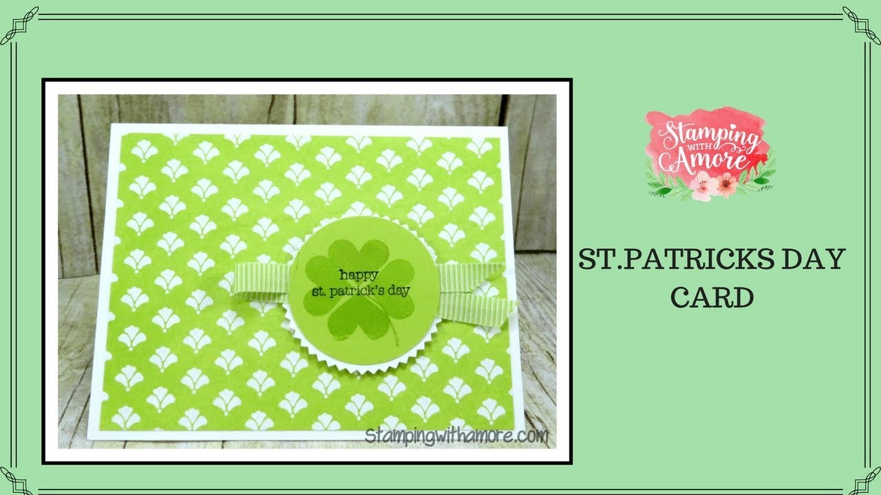 ST  PATRICKS DAY CARD