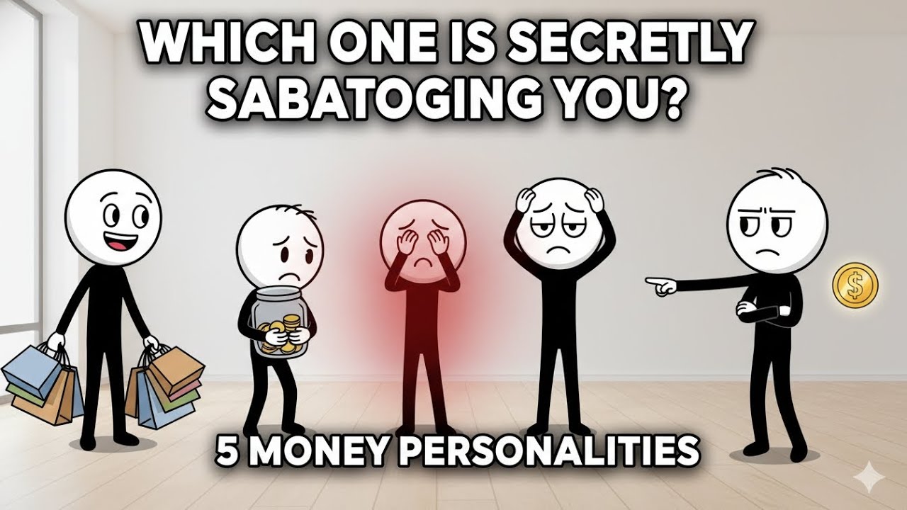 The 5 Money Personalities — Which One Is Secretly Sabotaging You? #moneypsychology #finance #income 