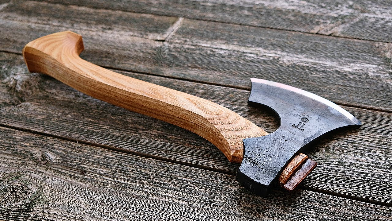 How To Make And Fit A Carving Axe Handle - Soulwood Creations (aka Peter Kovacs)