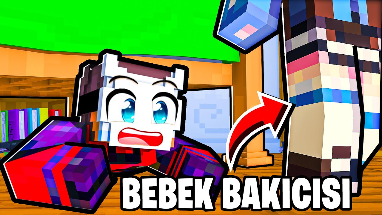 Dünyanın EN SİNİRLİ Bebek Bakıcısı Bizi Rehin Aldı! - Minecraft