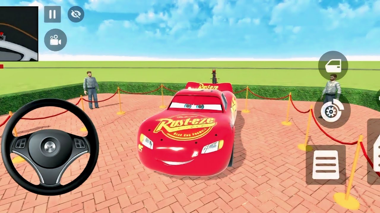 Lighting McQueen 😱 Indian theft auto || indian bike driving 3d new update 🙏👍