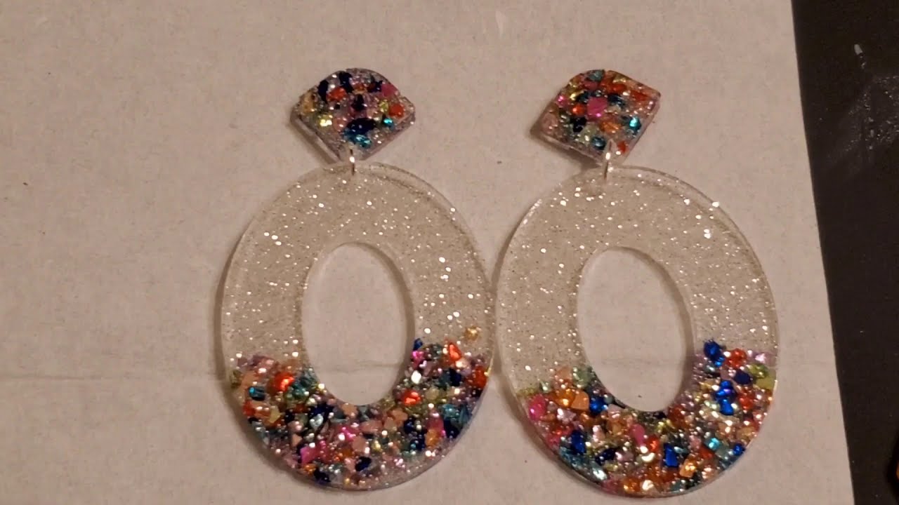 EP 02 -  How to make Bohemian Epoxy Resin Earrings? | Epoxy Resin Craft | Resin Art | Epoxy Jewelry