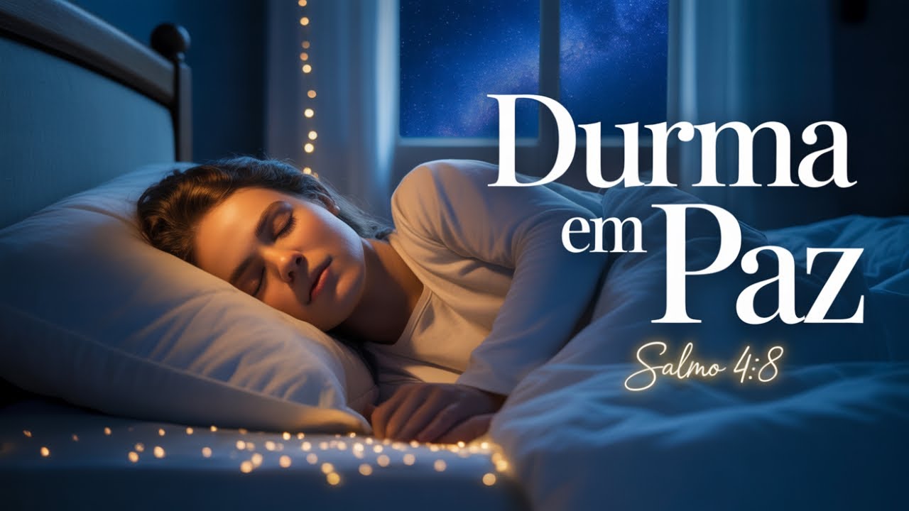 🎯 Durma em Paz |  Salmo 4: 8 - Entregue suas Preocupações a Deus