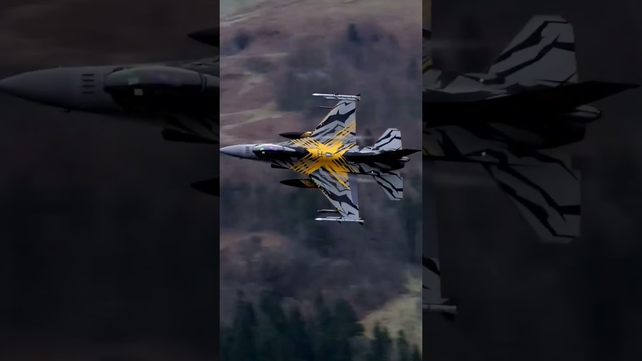 Belgian Air Force In The Mountains 