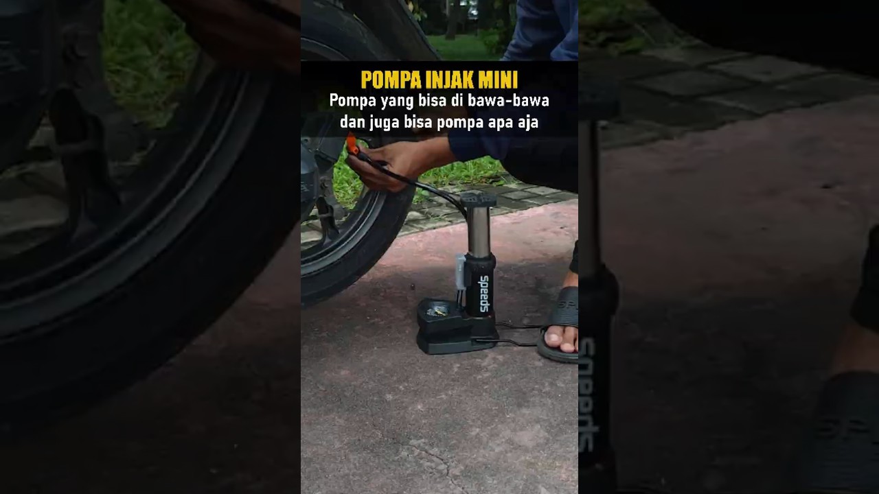 Pompa angin / pompa injak mini SPEEDS - scalesid 