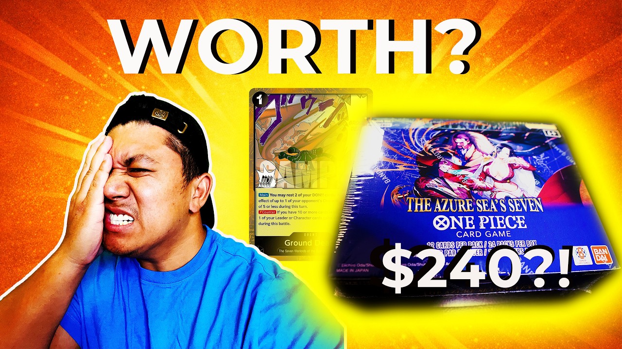 I Paid $240 For An OP 14 Booster Box   Was It Worth It #onepiece #onepiecetcg #onepiececardgame