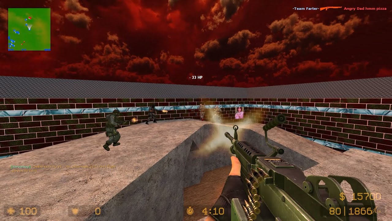zm eh solo crazy v6 map in Counter-Strike: Source (CSS) - Zombies (273)