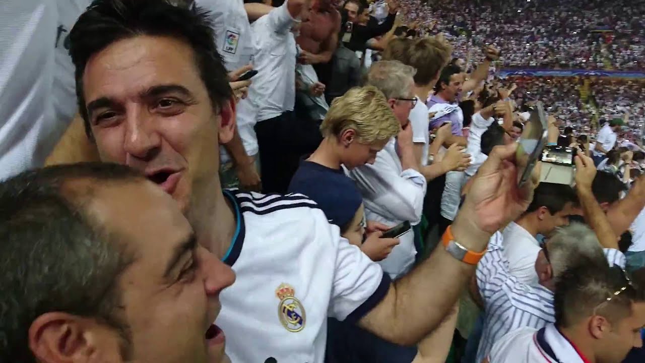 UCL final 15/16: Full penalty shoot-out + celebration