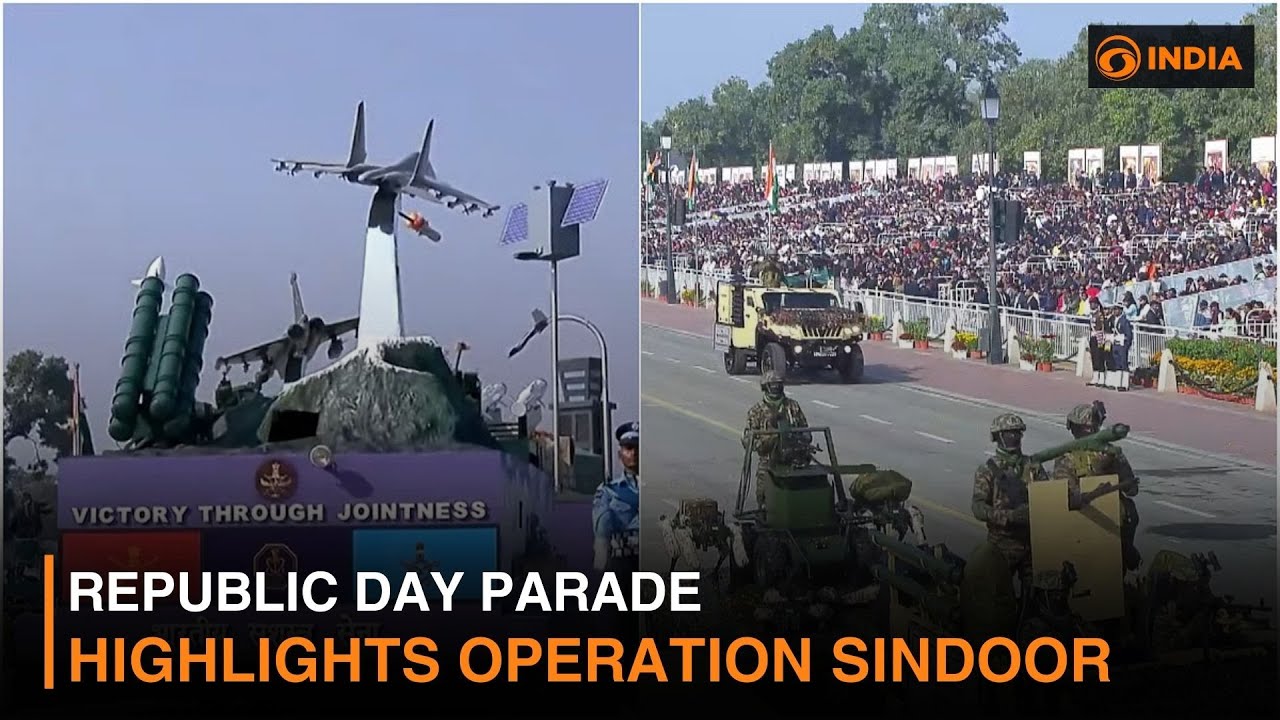 Republic Day Parade Highlights Operation Sindoor | DD India