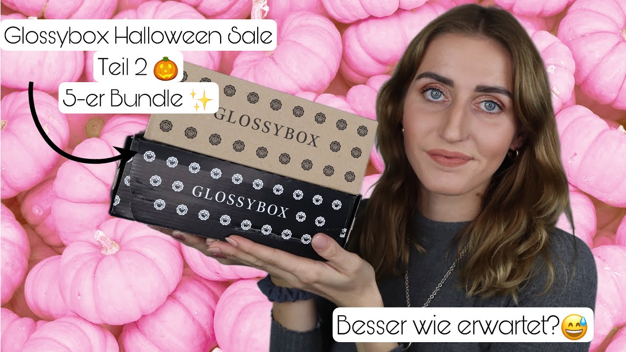 Besser wie erwartet?😅 Glossybox Halloween Sale Teil 2🎃 5-er Mystery Bundle ✨