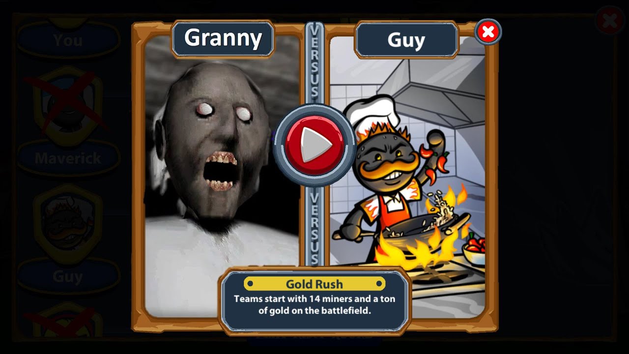 Super Death Match Boss Granny Vs Guy | Stick War Legacy