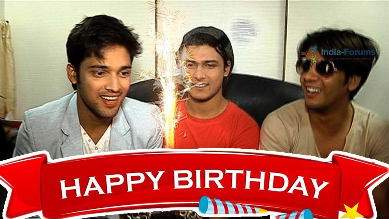 Parth Samthaan Celebrates his Birthday with Co-Stars