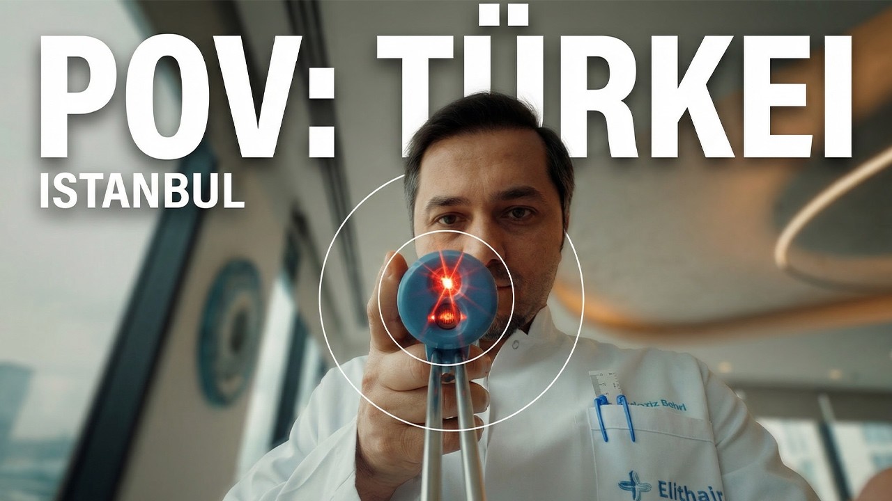 POV: Haartransplantation Türkei bei Elithair in Istanbul