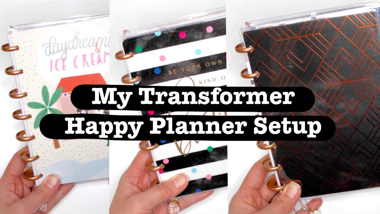 My Transformer Happy Planner 2020 Setup