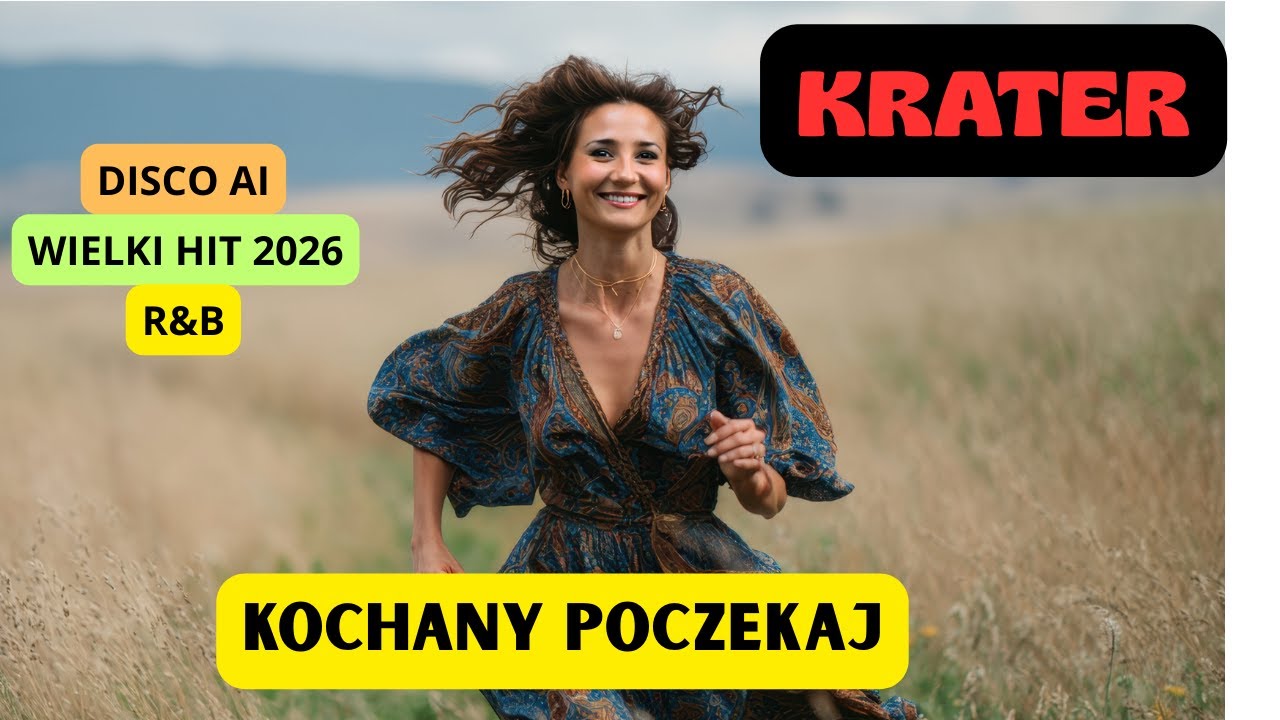 KRATER – Kochany poczekaj (Official Video) | Disco R&B AI 2026 | HIT