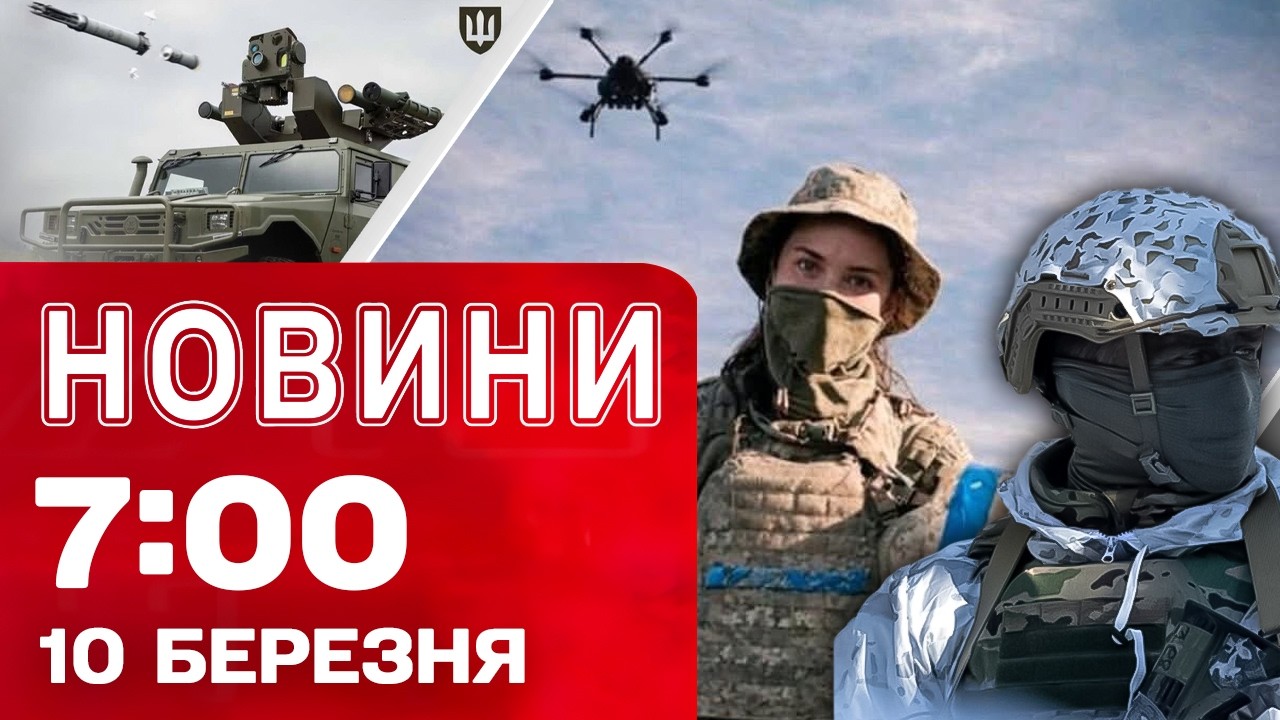 Новини 7:00 10 березня. ПЕРШІ ДЕТАЛІ розмови Трампа з Путіним! НАСЛІДКИ нічних УДАРІВ!