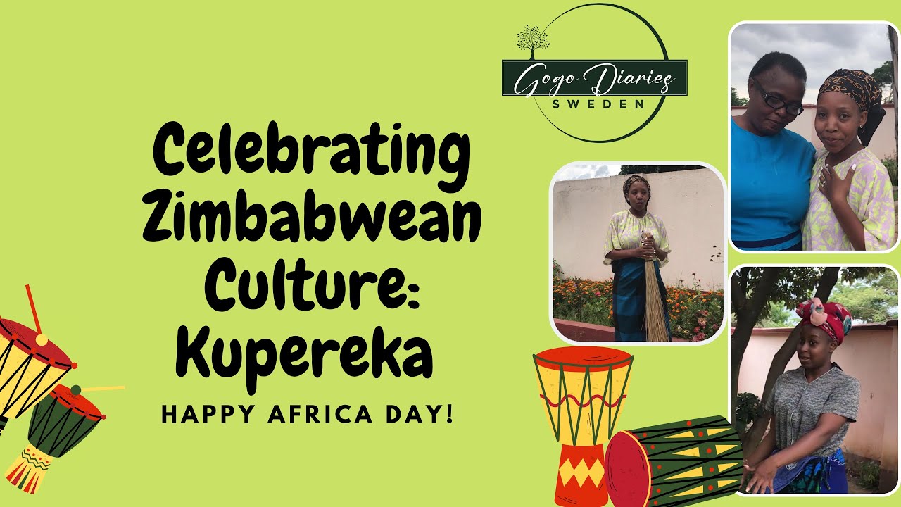 #Kupereka is a cultural practice, in #Zimbabwe, of #natal aunts bringing a #bride to her new home.