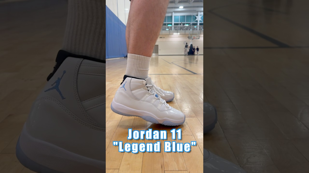 Are these a must cop ? #jordan11 #legendblue #onfoot #weartesters #sneakers #shorts #fyp #trending