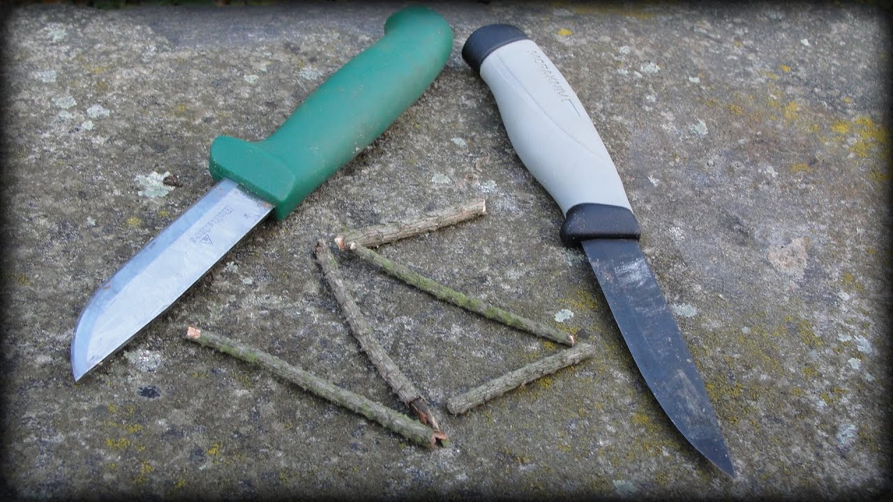 KnivesPassion wielkie porównanie Mora Robust vs Hultafors GK