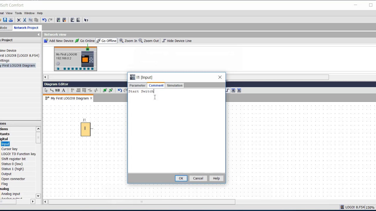 01 First step SIMATIC LOGO 8