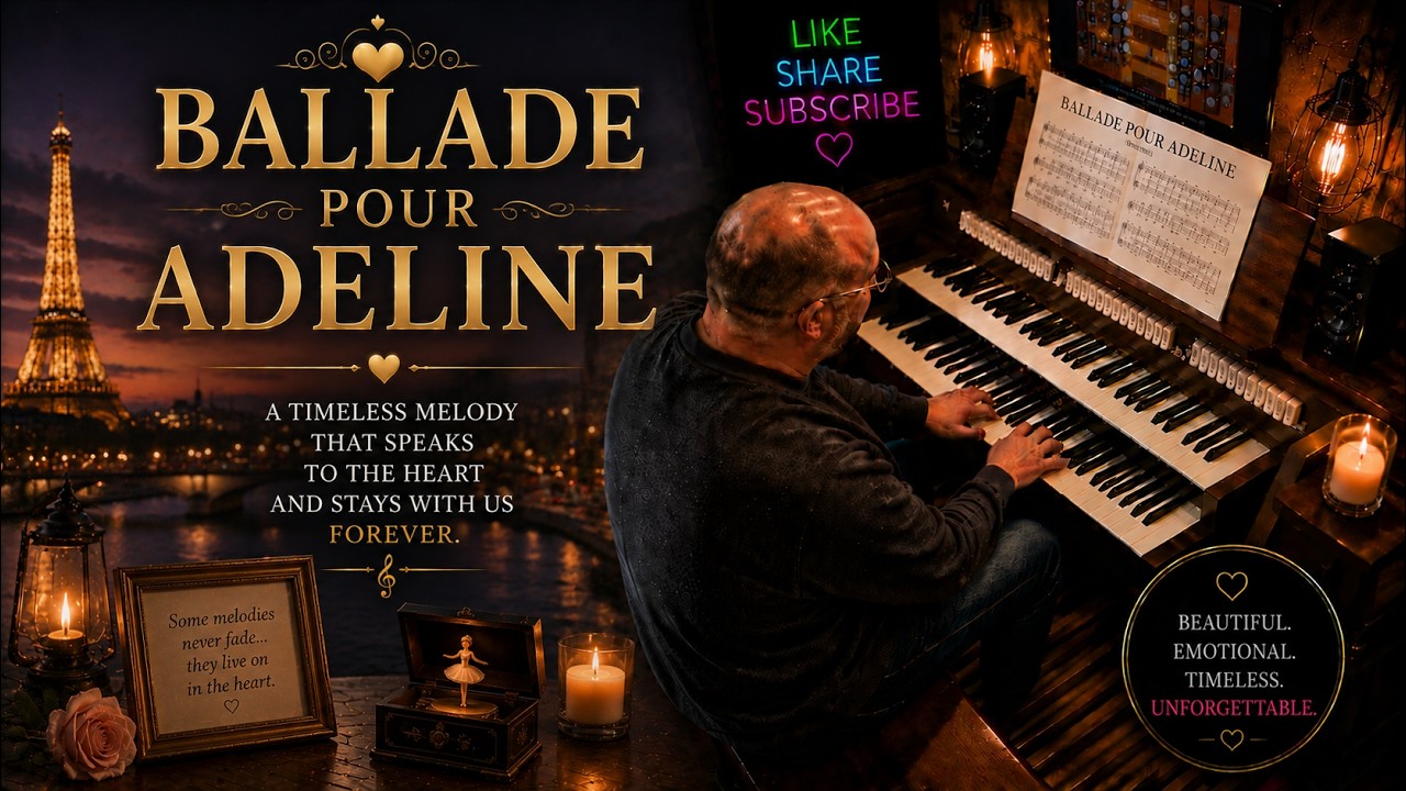 PIPE ORGAN COVER: BALLADE POUR ADELINE💞by Martijn Koetsier