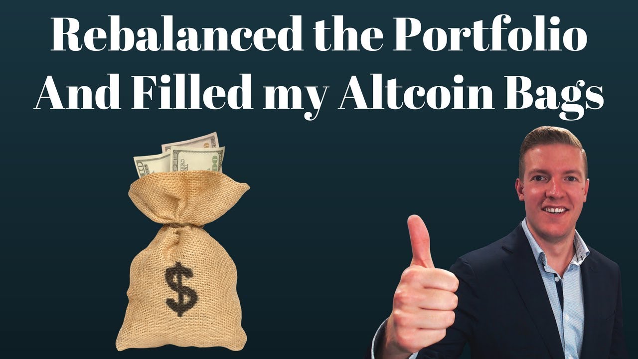 Re-balanced My Portfolio, Bought Some New Altcoin Bags