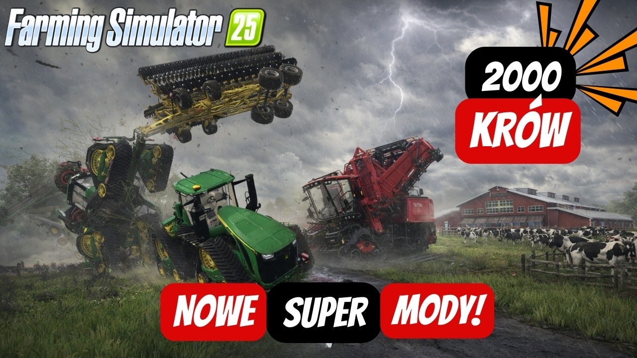 NAJLEPSZE NOWE MODY z ModHuba 🔥 Farming Simulator 25