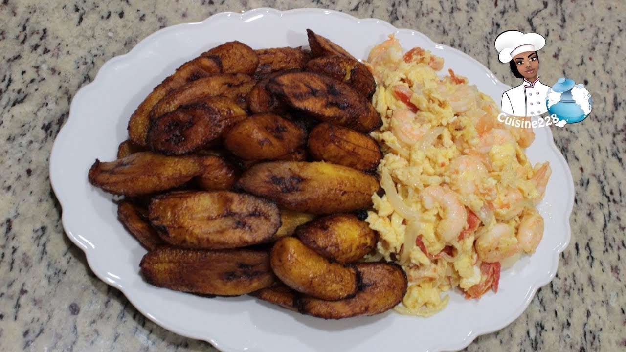 Alloko (Egg & Shrimp) || Alloco (Œuf & crevette)